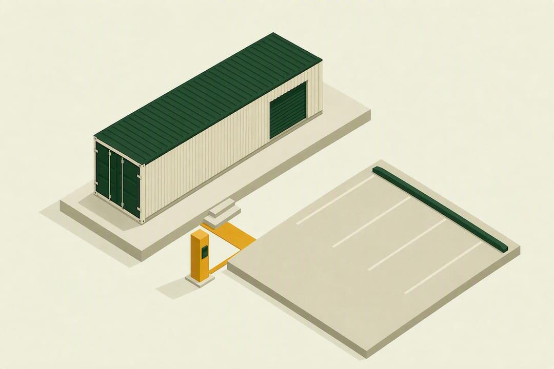 24/7 Contractor Storage Near San Francisco: Island Park, No Deposit