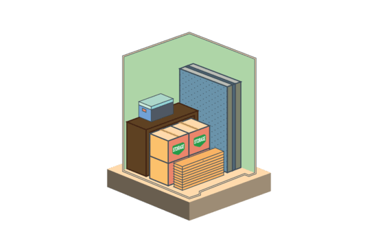 5x5 self storage unit