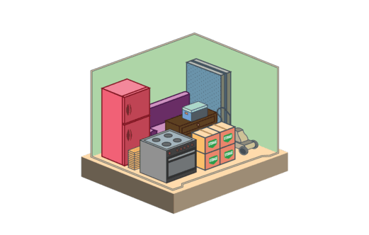 8x10 self storage unit