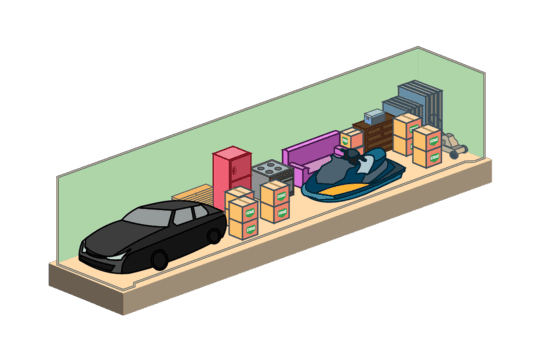 8x40 self storage unit